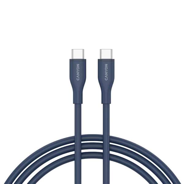Canyon CC60SC C-C 60W cable 1m Dark blue