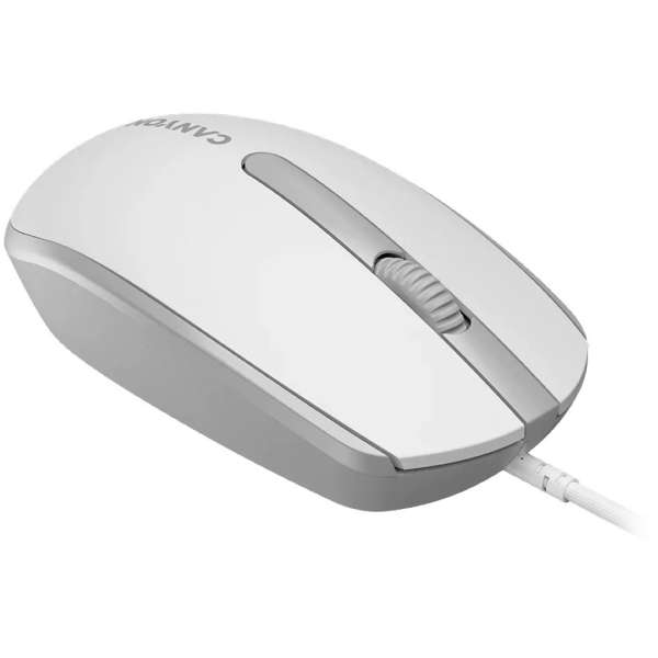 Canyon CNE-CMS10WG wired mouse White/Grey