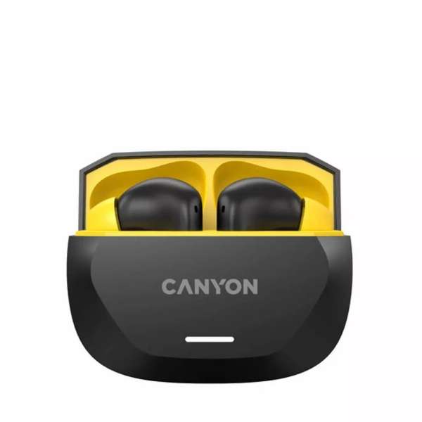 Canyon Hexagon 7 TWS Bluetooth Headset Black/Yellow