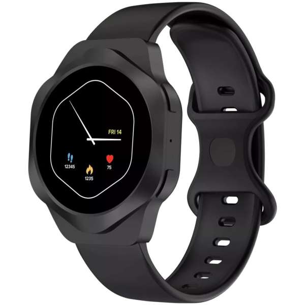Canyon SW-88 Hexagon Smart Watch Black