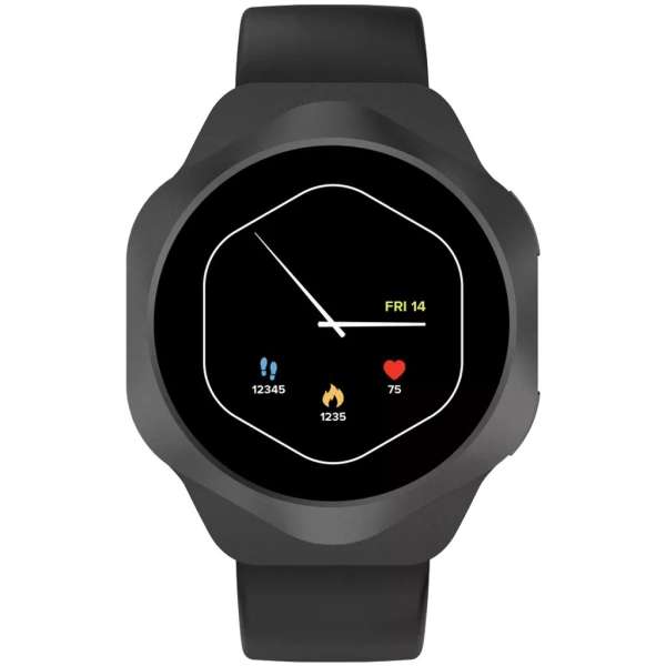 Canyon SW-88 Hexagon Smart Watch Black