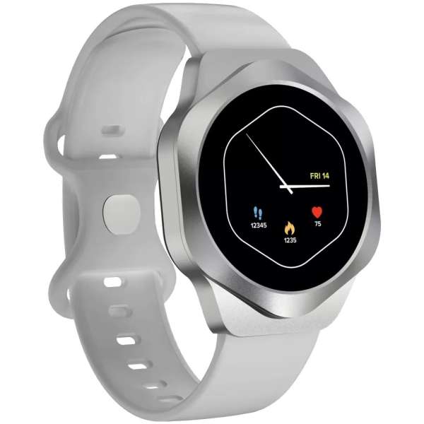 Canyon SW-88 Hexagon Smart Watch Silver