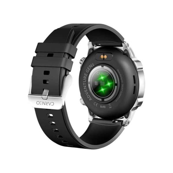 Carneo Adventure HR+ 2nd gen Smartwatch Silver
