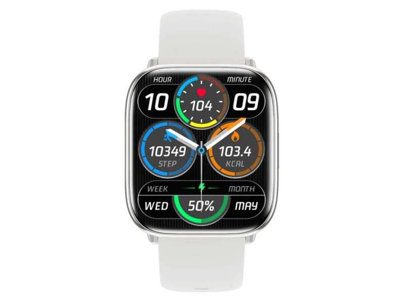 Carneo Proxima HR+ Smartwatch Silver/White