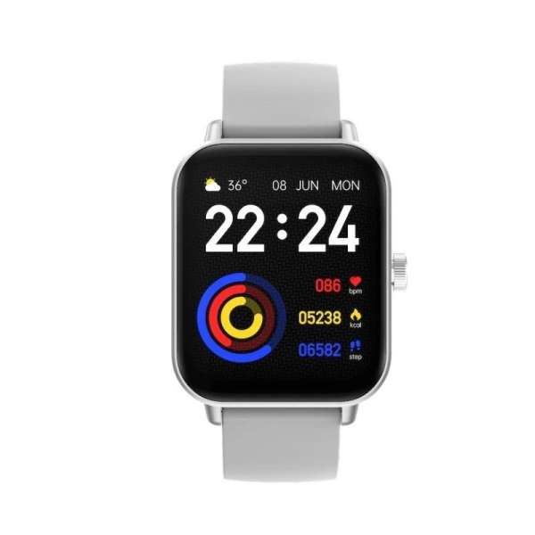 Carneo Versa HR+ Smartwatch Silver