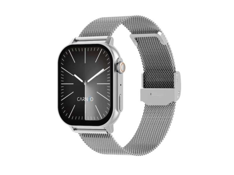 Carneo Zephyr Ultra HR+ Smartwatch Silver