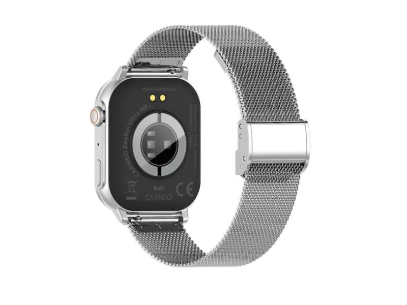 Carneo Zephyr Ultra HR+ Smartwatch Silver