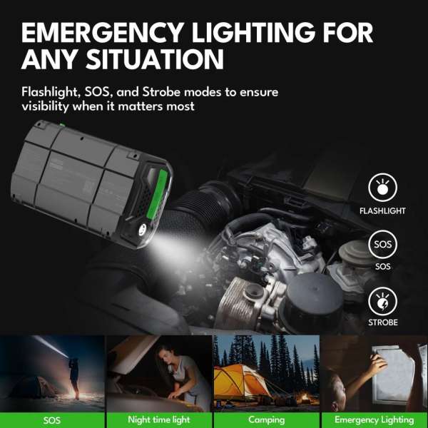 CAROSS T14 Max Jump Starter with Air Compressor