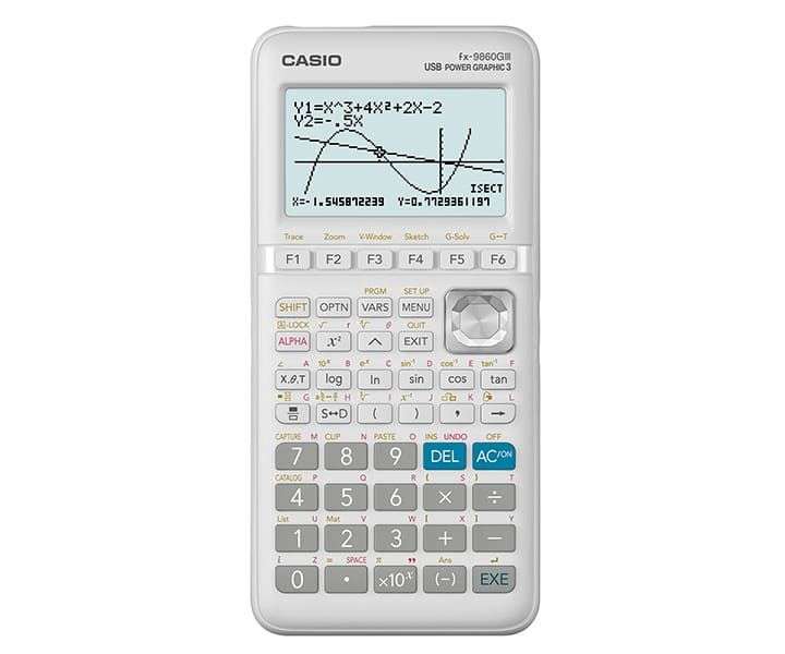 Casio FX-9860GIII Tudományos számológép White