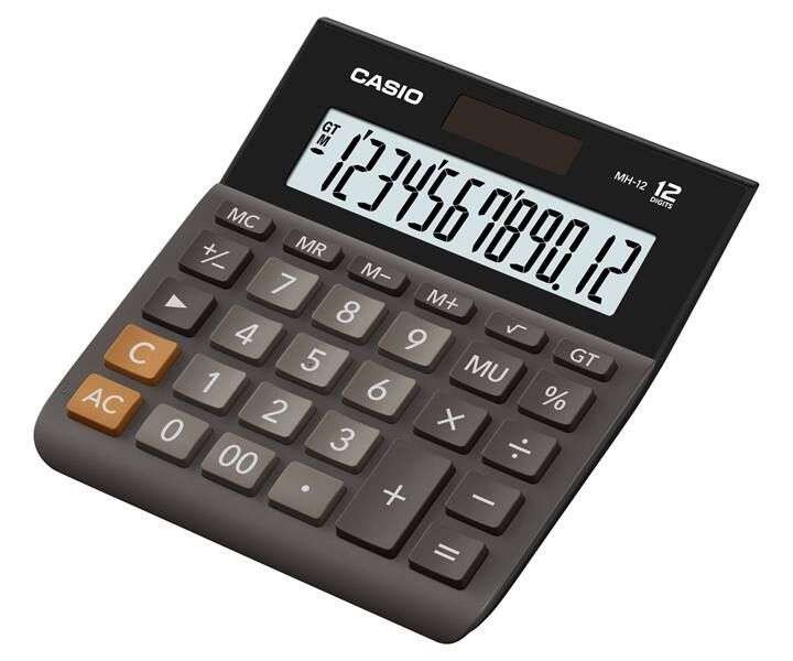 Casio MH-12BK-S Asztali számológép Black