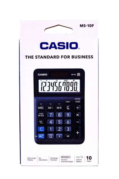 Casio MS-10F Asztali számológép Black