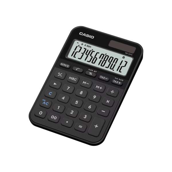 Casio MS-20YC-BK Asztali számológép Black