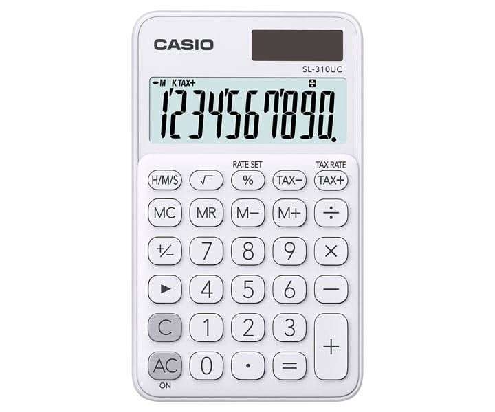 Casio SL-310UC-WE Zsebszámológép White