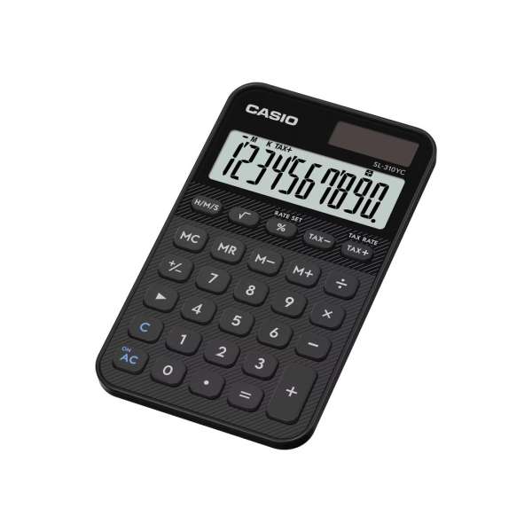 Casio SL-310YC-BK Asztali számológép Black