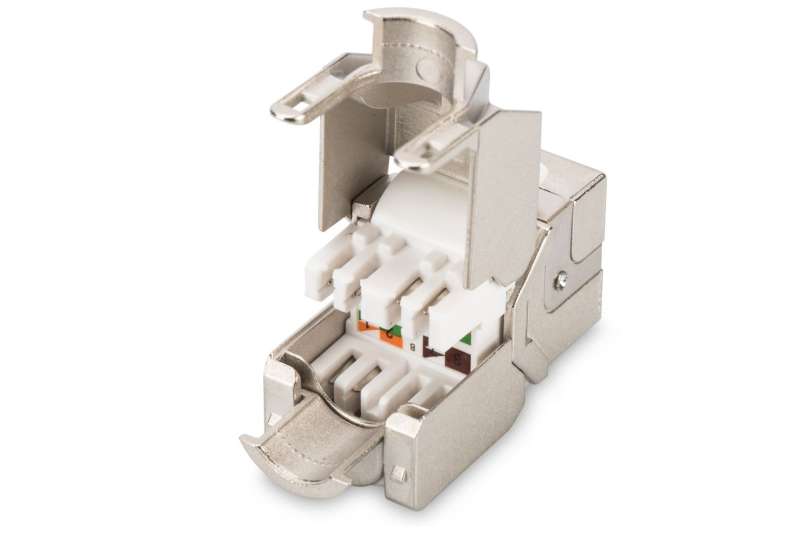 Digitus CAT 6A Keystone Jack, shielded,Re-embedded 24pc