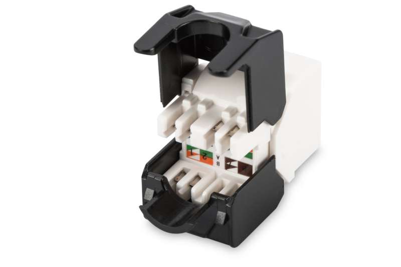 Digitus DN-93606 keystone modul Black/White