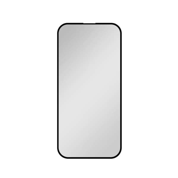 FIXED privát teljes képernyőt védő üvegfólia Apple iPhone 16 Plus-hoz, fekete
