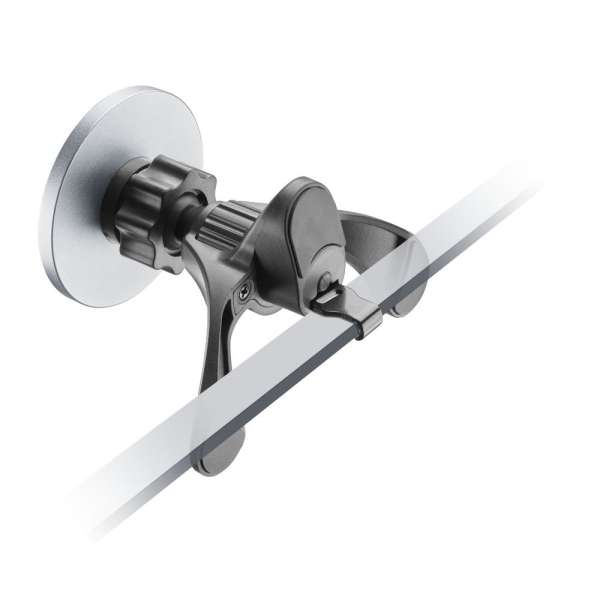 Cellularline Touch Mag Air Vents magnetic holder with attachment to the ventilation grid and MagSafe support, black