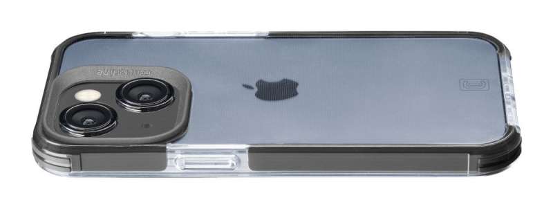 Cellularline Ultra protective case Tetra Force Shock-Twist for Apple iPhone 15 Plus, 2 levels of protection, transparent