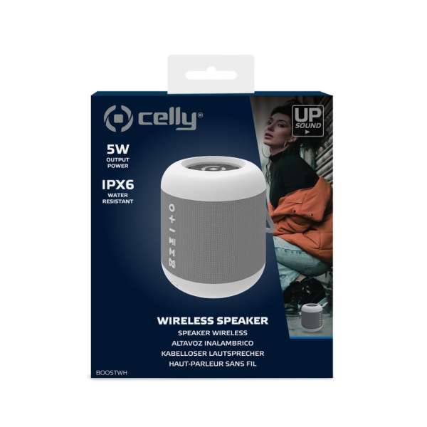 CELLY Boost Wireless Speaker White