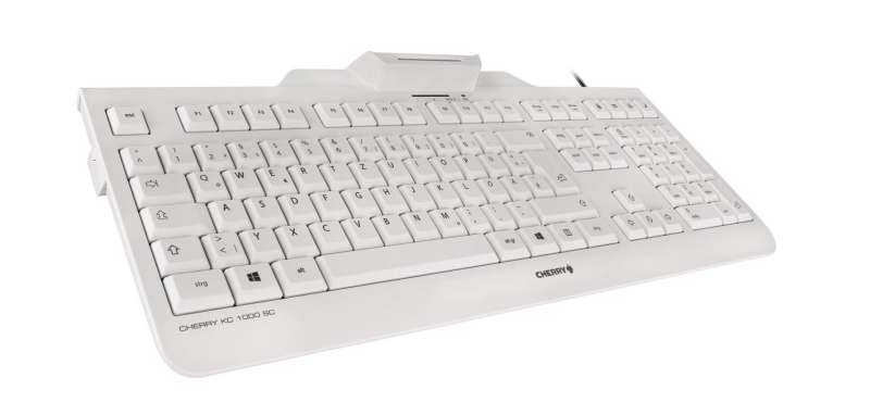 Cherry KC 1000 SC billentyűzet White UK