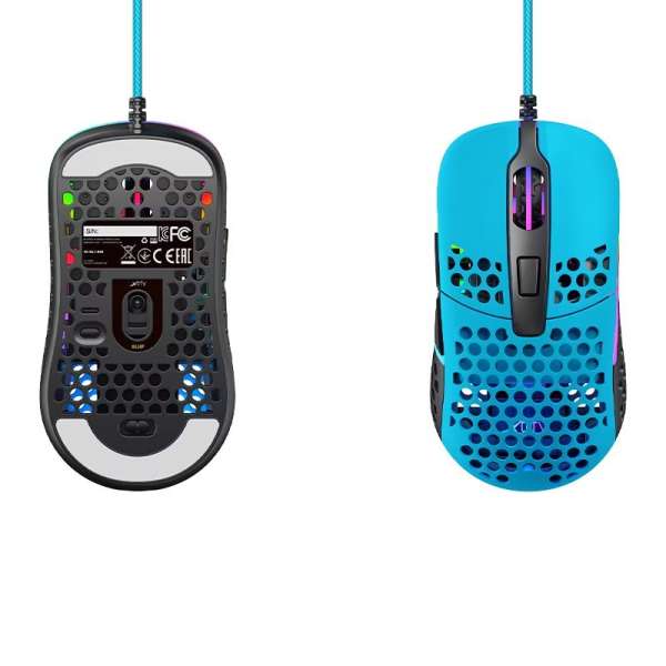Cherry XTRFY M42 RGB Gaming Mouse Miami Blue