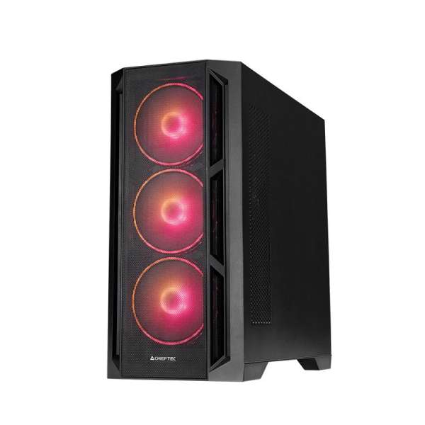 Chieftec Apex Lumo Tempered Glass Black