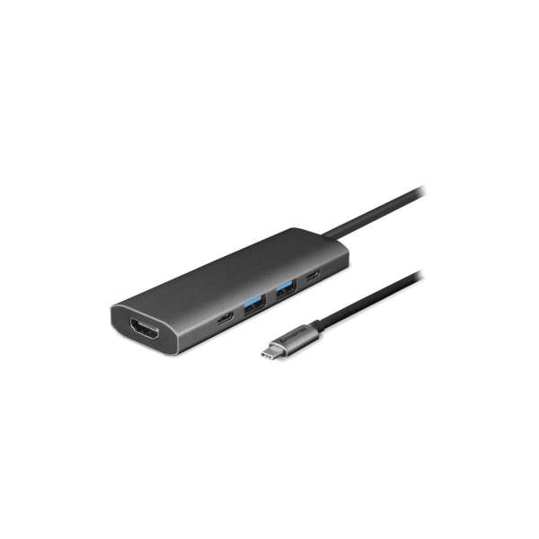 Chieftec DSC-502 5-in-1 USB Type-C Docking Station Black