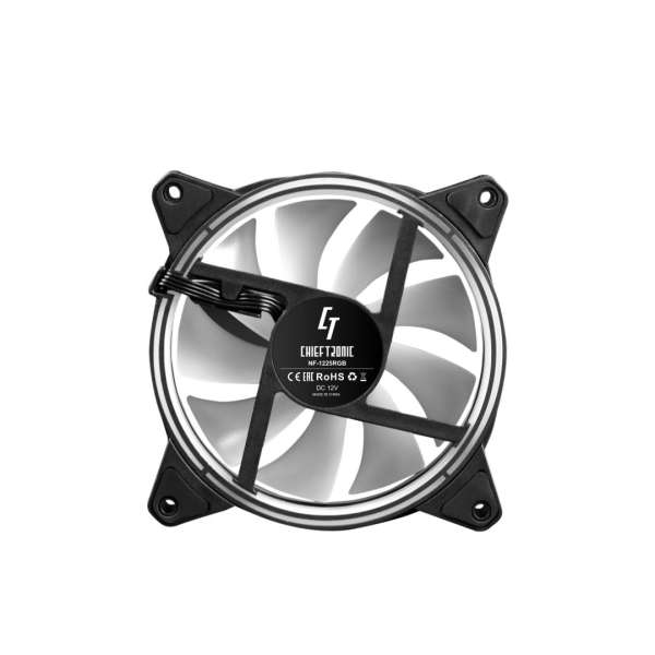 Chieftec NF-1225RGB 12cm ARGB LED Black