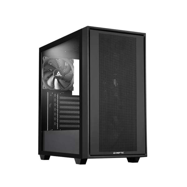 Chieftec Night Hunter Tempered Glass Black
