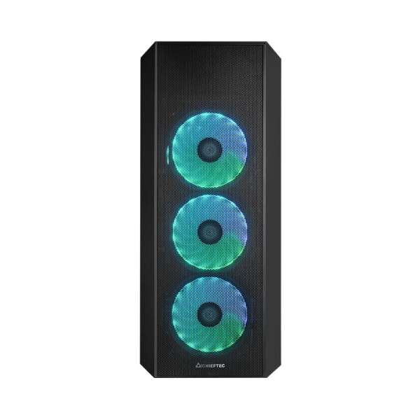 Chieftec Scorpion 4 Tempered Glass Black