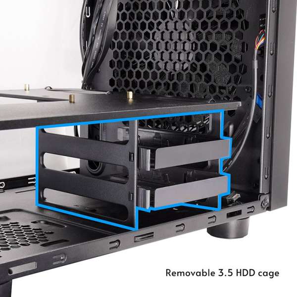 Chieftec The Cube CI-03B-OP Black