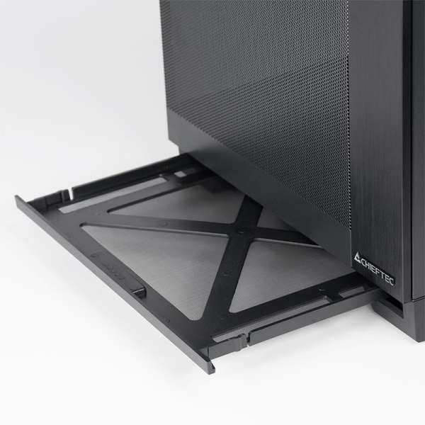 Chieftec Visio Air Tempered Glass Black