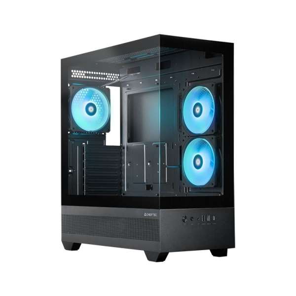 Chieftec Vista Tempered Glass Black