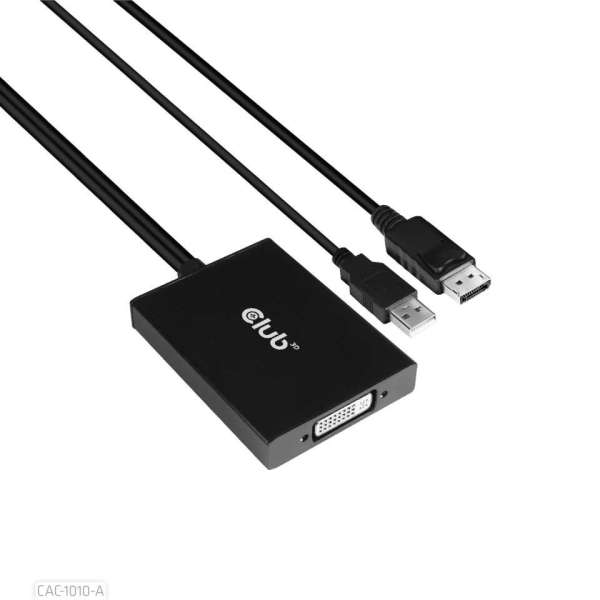 Club3D DisplayPort to Dual Link DVI-D Active Adapter for Apple Cinema Displays