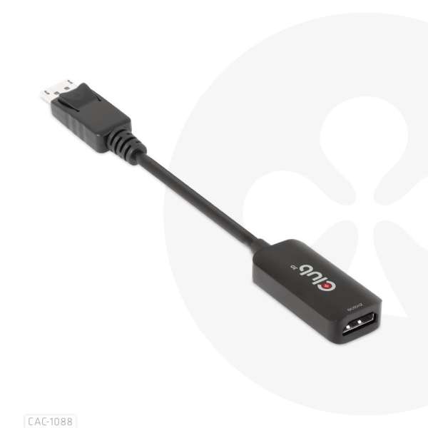 Club3D DisplayPort 1.4 to HDMI 4K120Hz/8K60Hz HDR Active adapter M/F