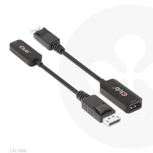Club3D DisplayPort 1.4 to HDMI 4K120Hz/8K60Hz HDR Active adapter M/F