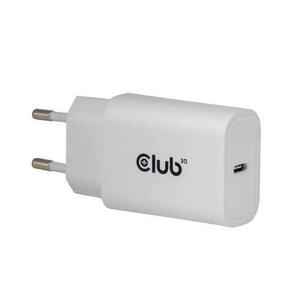 Club3D USB-C Charger 30W White (2-Pack)