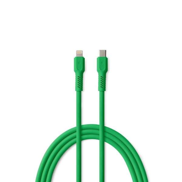 COLORUM USB-C to Lightning cable 1,8m Green