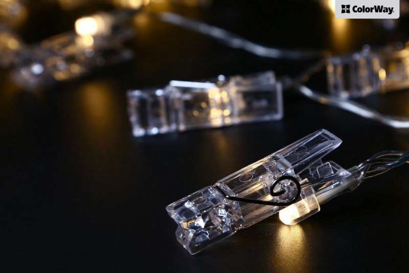 ColorWay LED garland photo clip string light 40 LED/4.2M