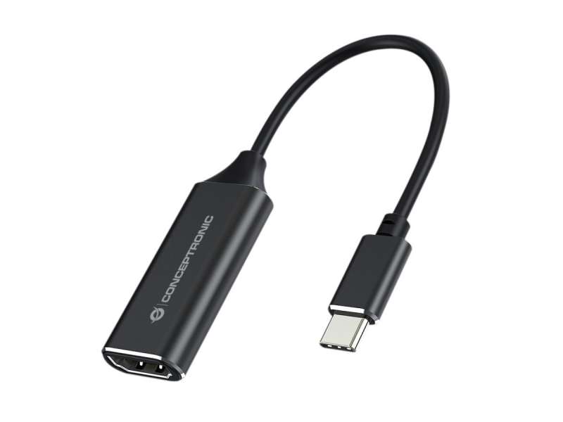 Conceptronic ABBY03B USB-C to HDMI Adapter Black