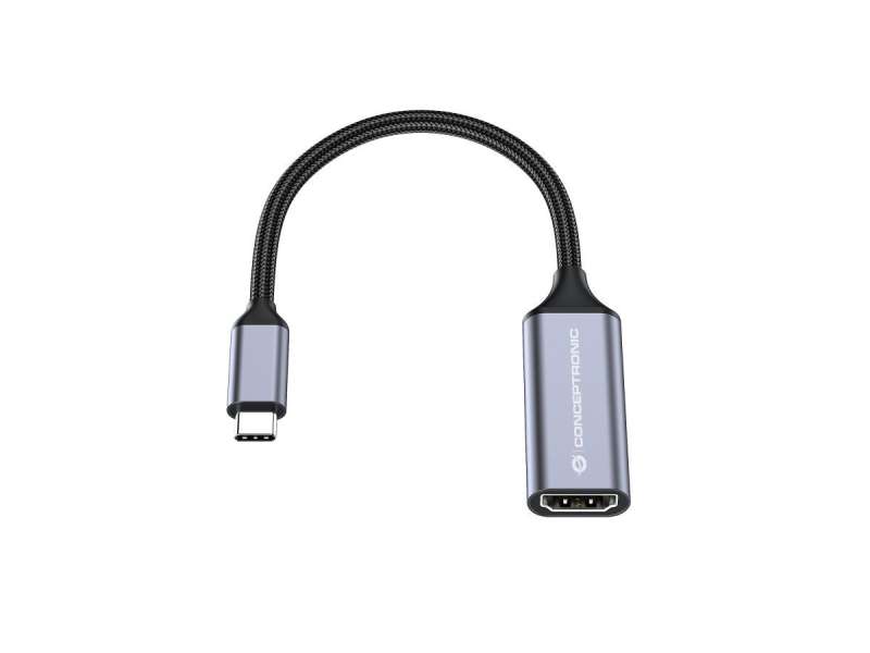 Conceptronic ABBY09G USB-C to HDMI Adapter 4K60Hz Grey