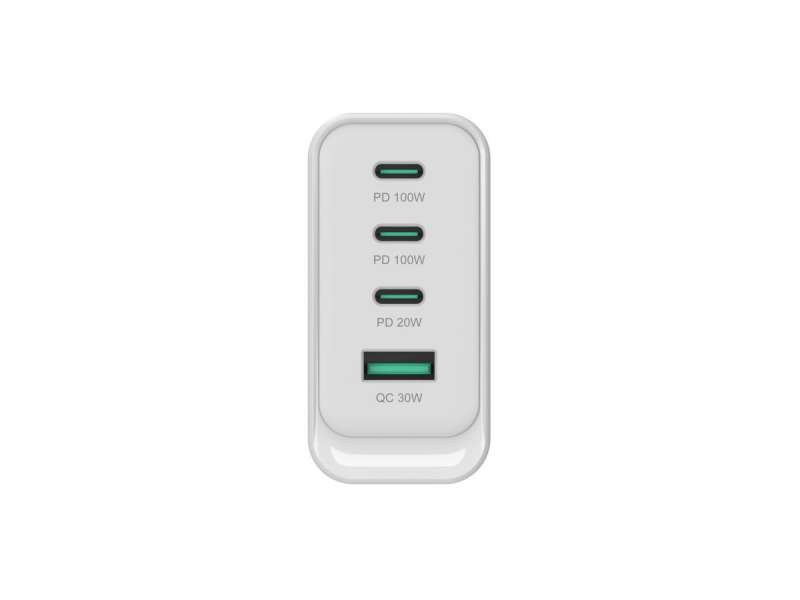 Conceptronic ALTHEA22W100 4-Port 100W GaN USB PD Charger White
