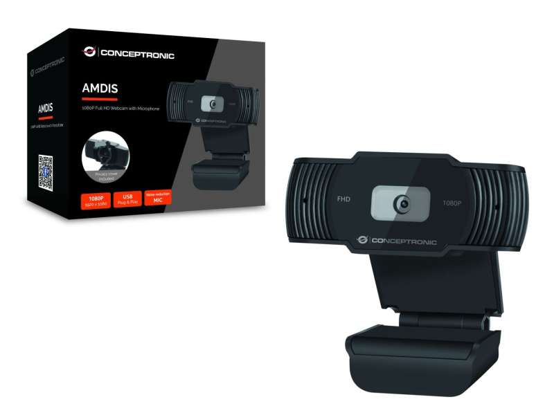 Conceptronic AMDIS04B Webkamera Black