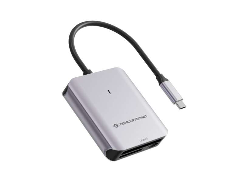 Conceptronic BIAN09G 3-in-1 Card Reader Grey