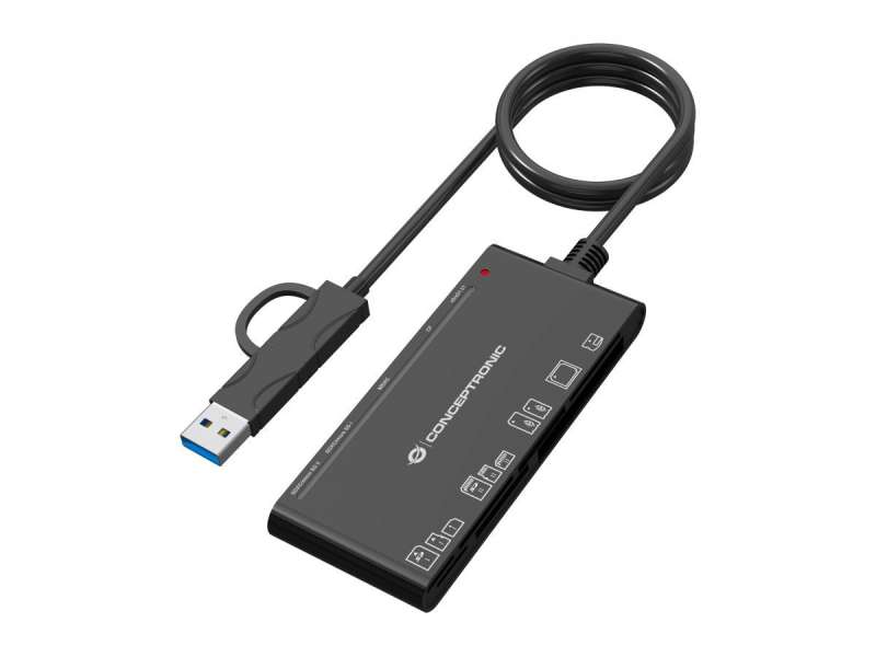 Conceptronic BIAN10B 7-in-1 Card Reader Black