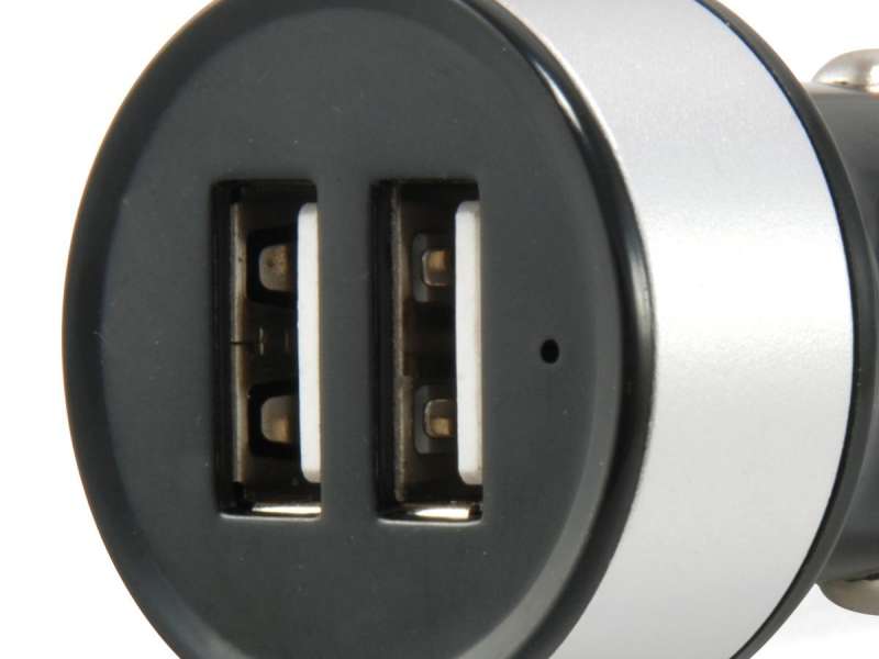 Conceptronic CUSBCAR2A 2-Port USB Car Tablet Charger 2,1A Black