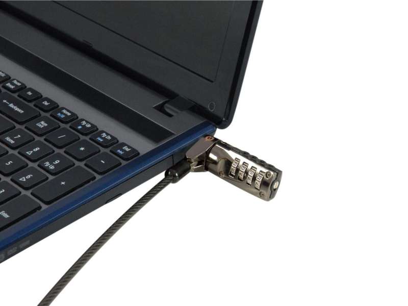 Conceptronic CUSTODIO01BS Combination Laptop Lock 1,8m Black