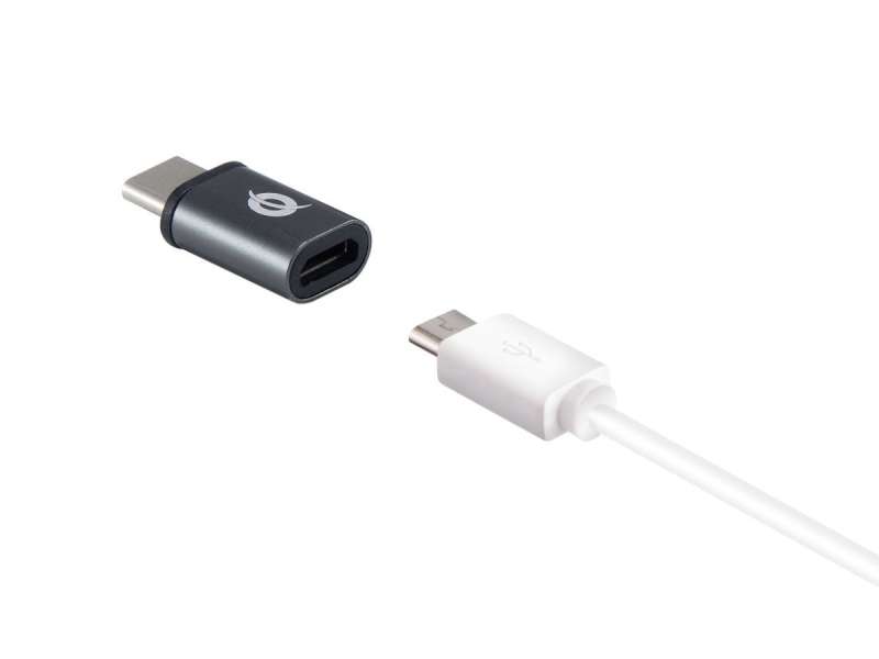 Conceptronic DONN05G USB-C to Micro USB OTG Adapter (3-Pack)