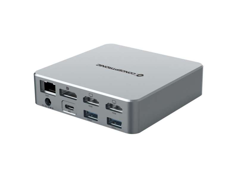 Conceptronic DONN25G 15-in-1 DisplayLink Docking Station